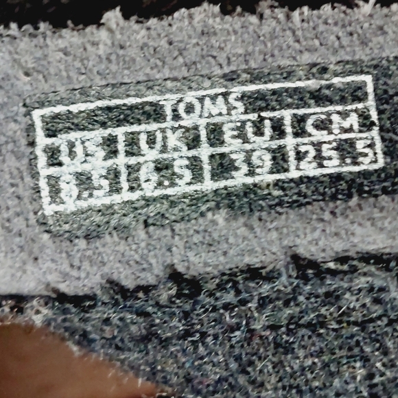 Toms Desert Gray Suede Side Zip Wedge Ankle Booties E197 - Picture 10 of 11